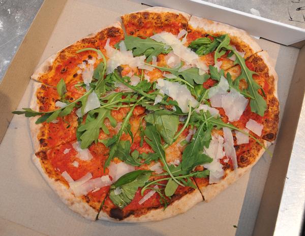 Winning 'Bestiale' pizza